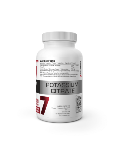 POTASSIUM CITRATE 120CAPS. 7NUTRITION