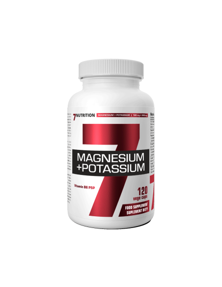 MAGNESIUM +POTASIUM 120CAPS. 7NUT