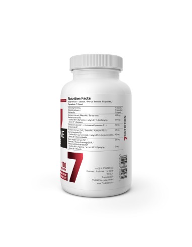 BERBERINE HCL PLUS 100CAPS. 7NUT