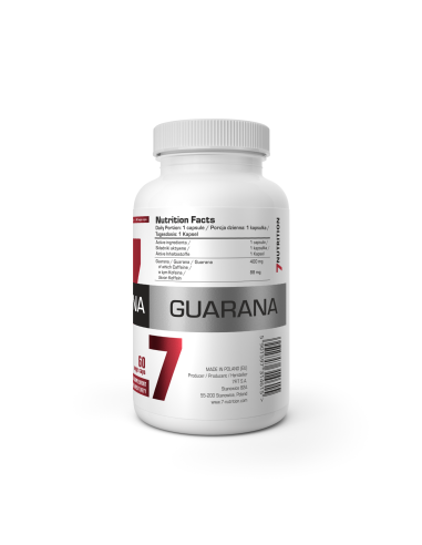 GUARANA 60CAPS. 7NUT