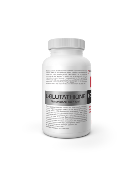 L-GLUTATHIONE 90CAPS. 7NUTRITION
