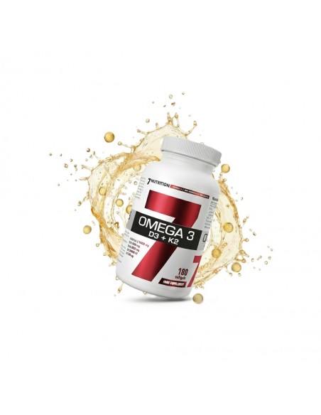 OMEGA 3 D3+K2 180CAPS. 7NUTRITION