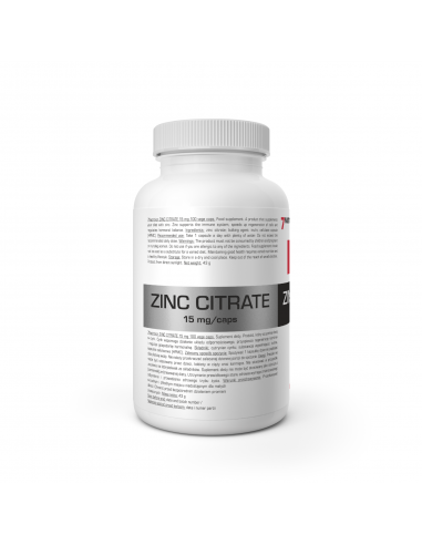 ZINC CITRATE 100CAPS. 7NUTRITION