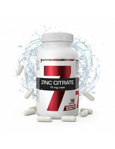 ZINC CITRATE 100CAPS. 7NUTRITION