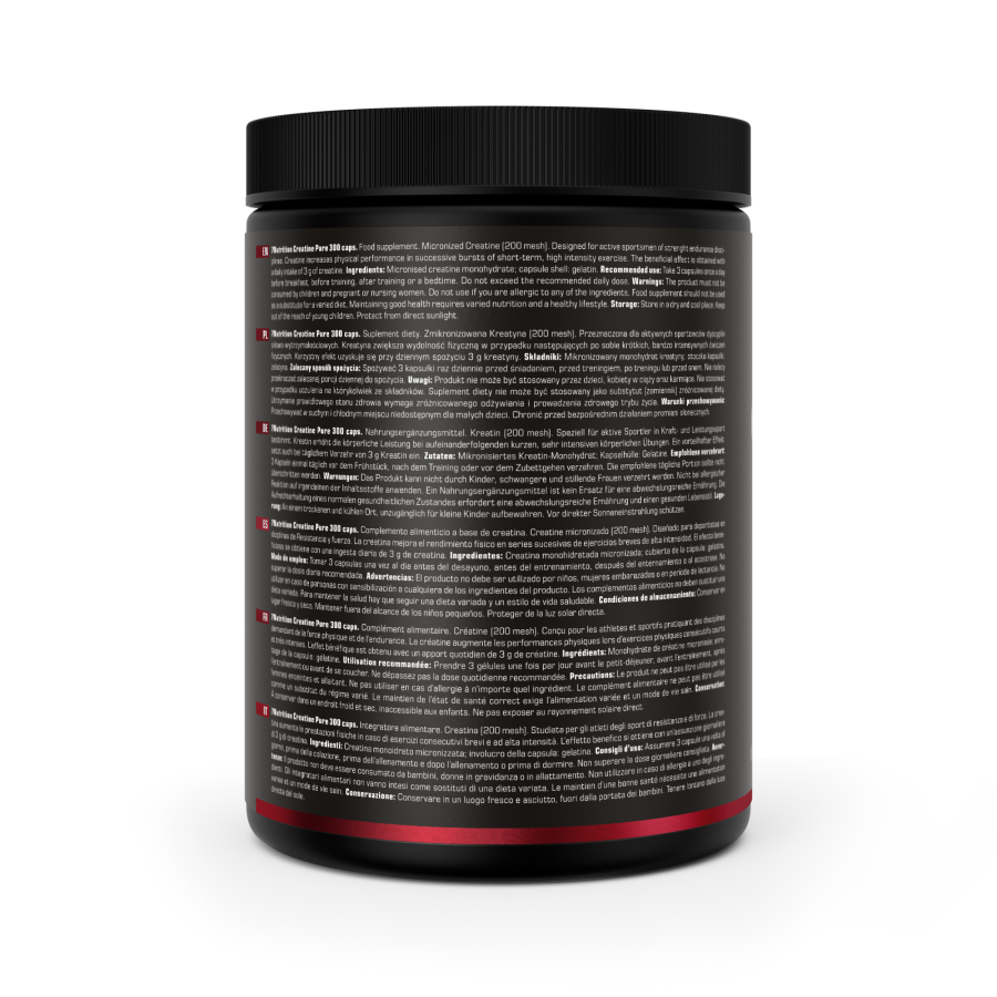 CREATINE PURE 300CAPS. 7NUTRITION