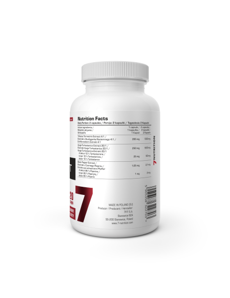 TESTO BLAST 120CAPS. 7NUTRITION