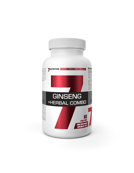 GINSENG +HERBAL COMBO 60CAPS. 7NUTRITION