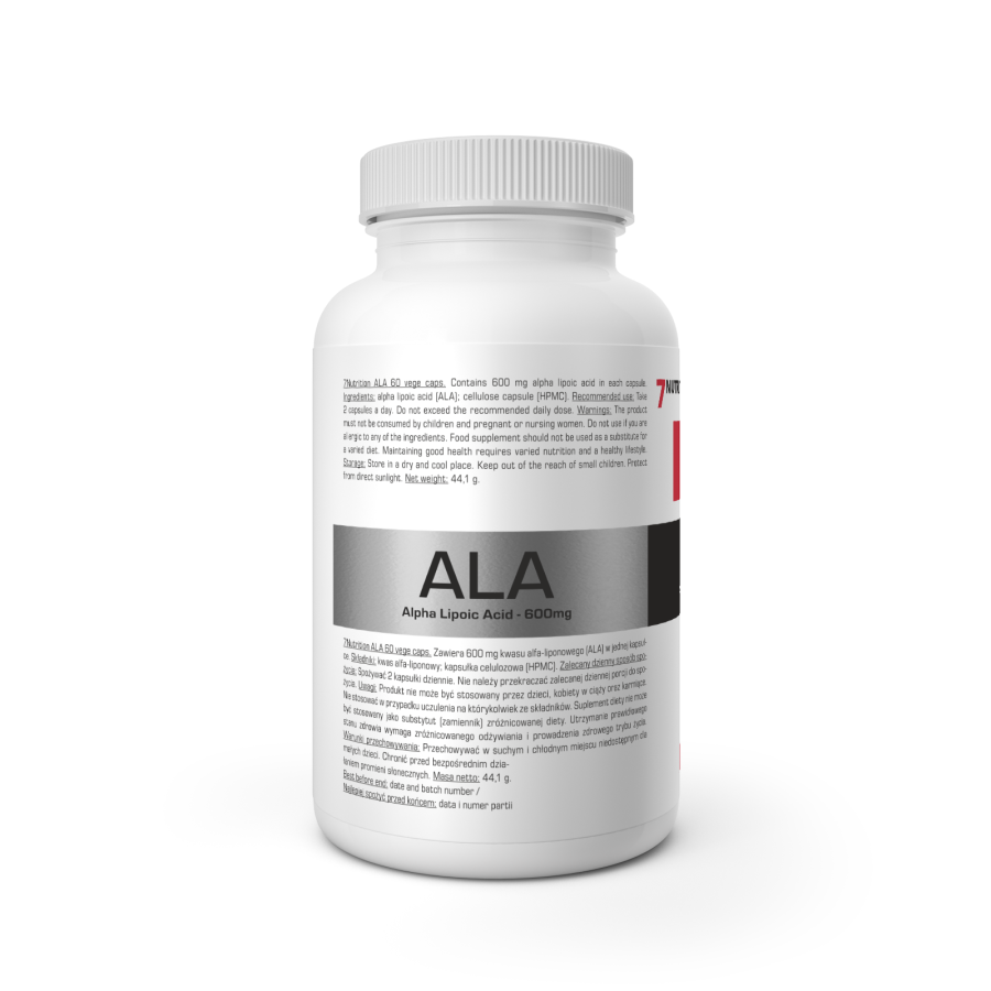 ALA 60CAPS. 7NUTRITION
