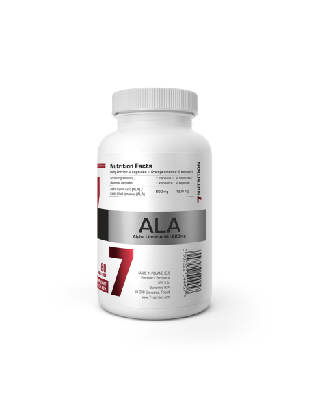 ALA 60CAPS. 7NUTRITION