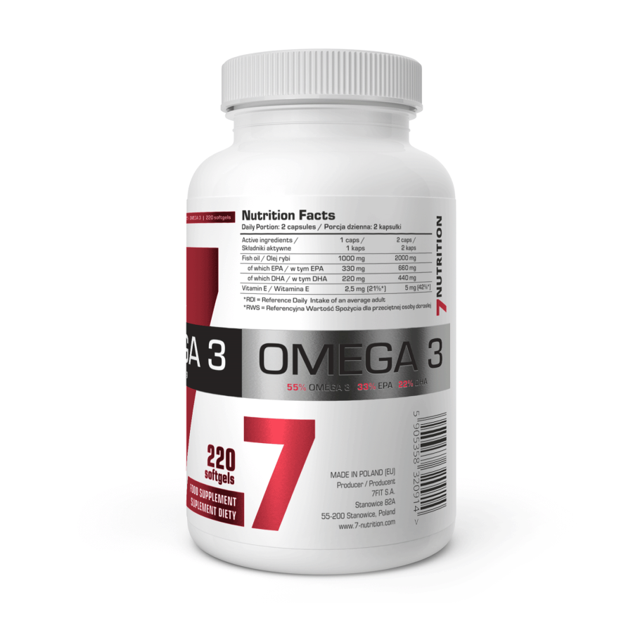 OMEGA 3 220CAPS. 7NUTRITION