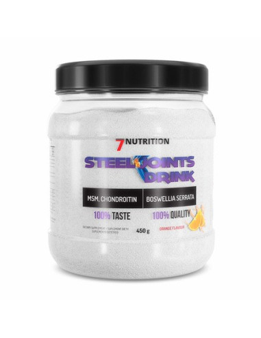 STEEL JOINTS DRINK 450GR. ORANGE. 7NUT