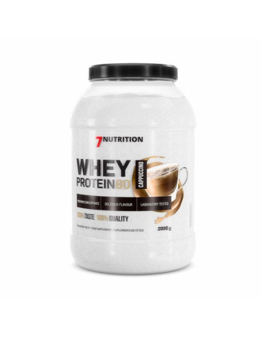 WHEY PROTEIN 80 2KG. CAPPUCCINO. 7NUT