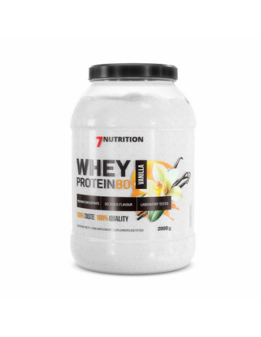 WHEY PROTEIN 80 2KG. VAINILLA. 7NUT