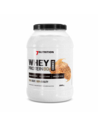 WHEY PROTEIN 80 2KG. COOKIES. 7NUT