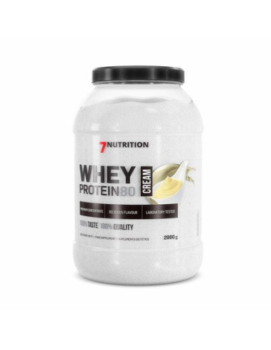 WHEY PROTEIN 80 2KG. CREAM. 7NUT