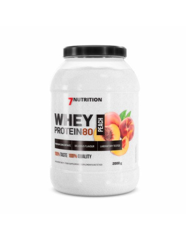 WHEY PROTEIN 80 2KG. PEACH. 7NUT