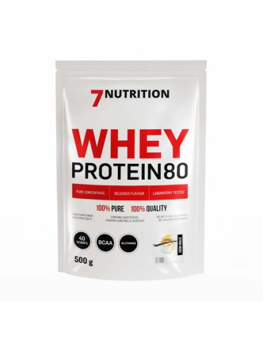 WHEY PROTEIN 80 500GR. C.BRULEE. 7NUT