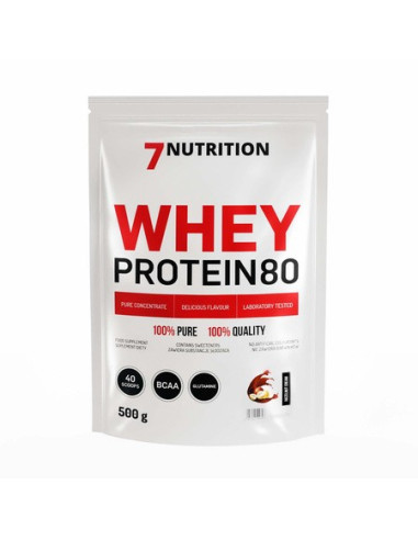 WHEY PROTEIN 80 500GR. HAZELNUT. 7NUT