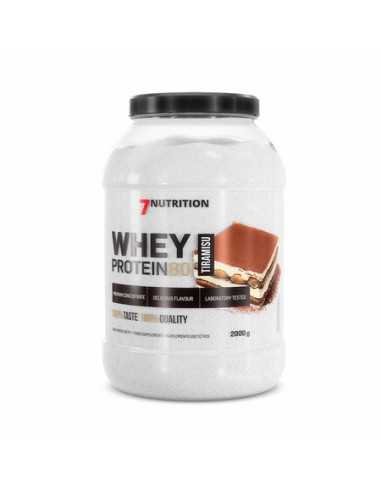 WHEY PROTEIN 80 2KG. TIRAMISU. 7NUT