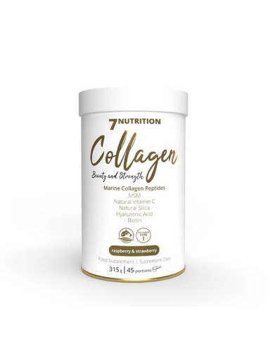 COLLAGEN MARINE 315GR. RASPBERRY & FRESA. 7NUT