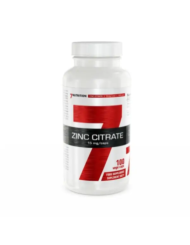 ZINC CITRATE 100CAPS. 7NUT