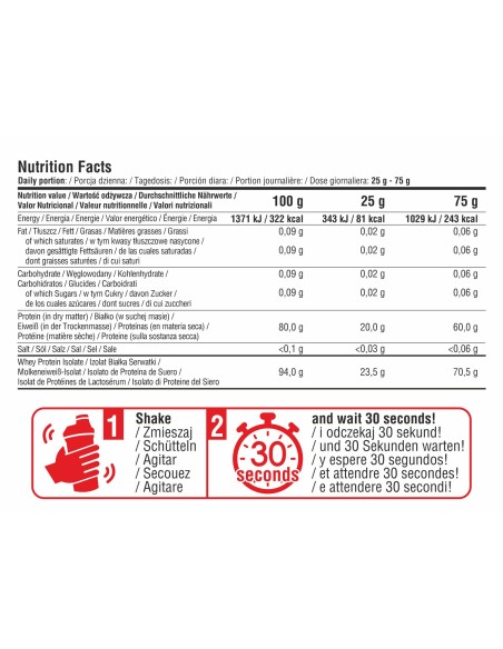 CLEAR WHEY ISOLATE 500GR. 7NUT