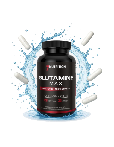 GLUTAMINE MAX 120CAPS. 7NUT