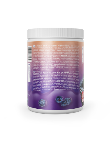 JAM BLUEBERRY 1KG. 7NUT