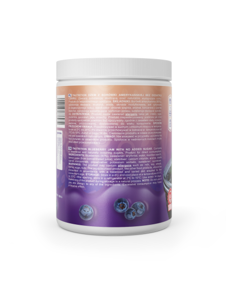 JAM BLUEBERRY 1KG. 7NUT