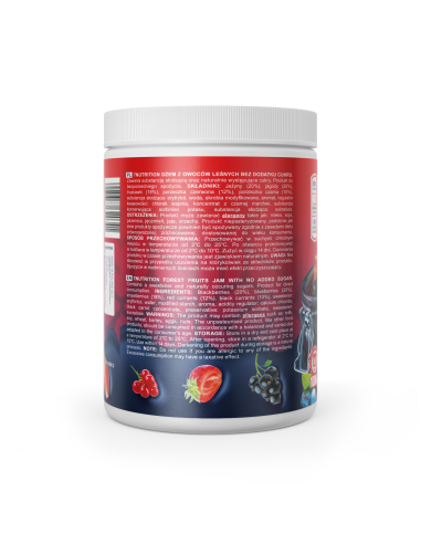 JAM FOREST FRUITS 1KG. 7NUTRITION