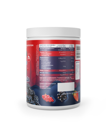 JAM FOREST FRUITS 1KG. 7NUTRITION
