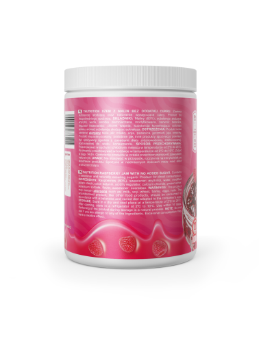 JAM RASPBERRY 1KG. 7NUTRITION