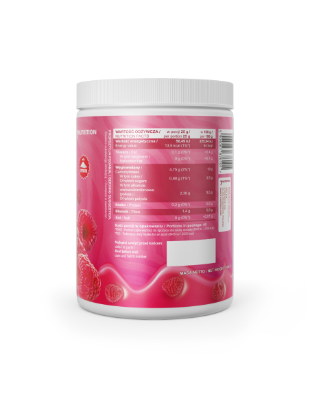 JAM RASPBERRY 1KG. 7NUTRITION
