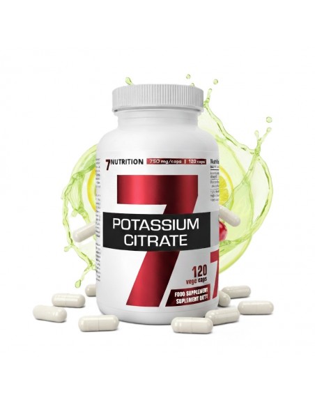 POTASSIUM CITRATE 120CAPS. 7NUTRITION