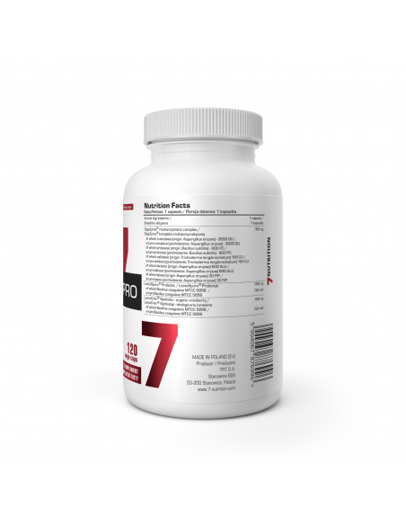 Enzymes Pro 120 cápsulas 7Nutrition | Enzimas digestivas