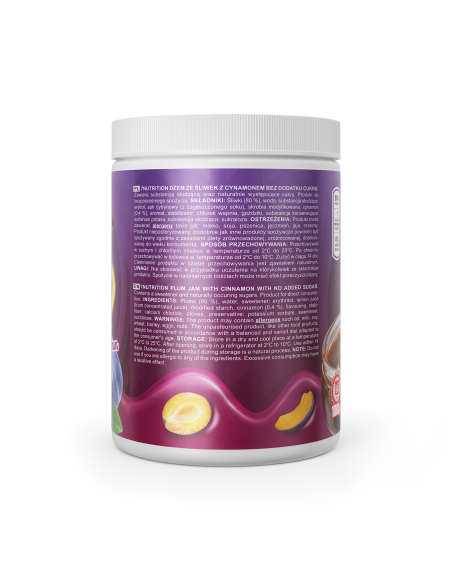 JAM CIRUELA CANELA 1KG. 7NUTRITION