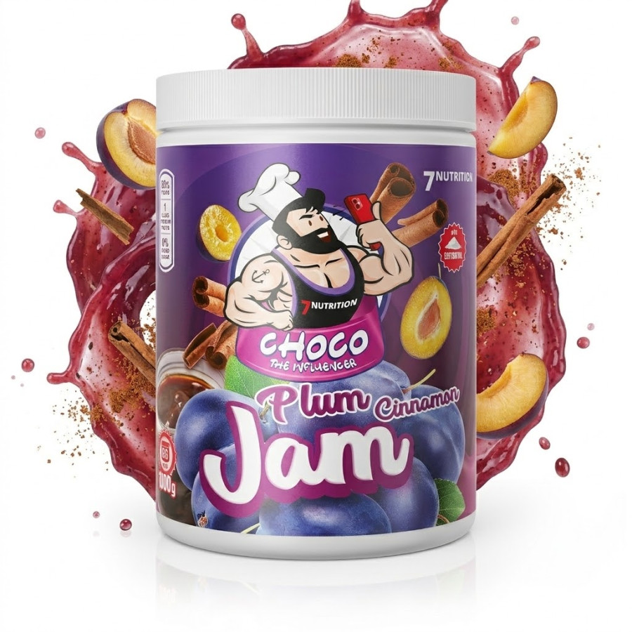 JAM CIRUELA CANELA 1KG. 7NUTRITION