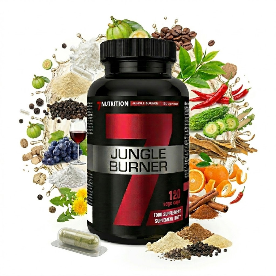 JUNGLE BURNER 120CAPS. 7NUTRITION