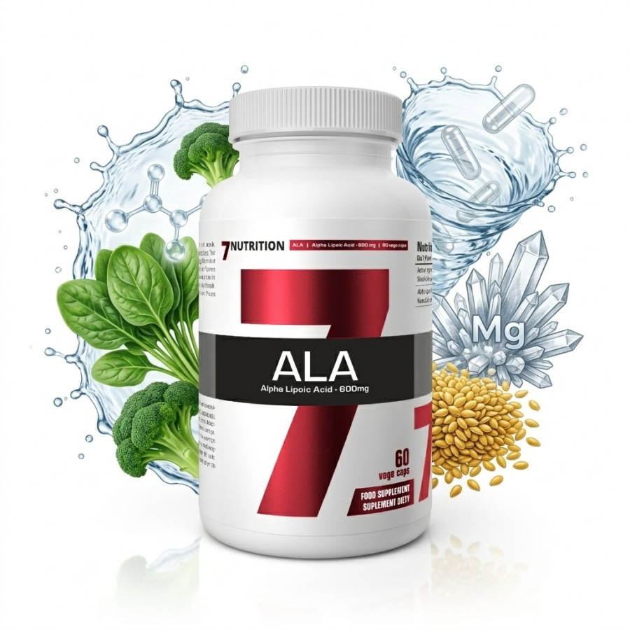 ALA 7Nutrition 60 cápsulas | Ácido Alfa Lipoico