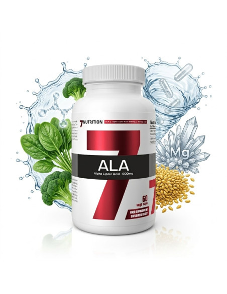 ALA 7Nutrition 60 cápsulas | Ácido Alfa Lipoico