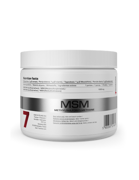 MSM 250GR. 7NUTRITION