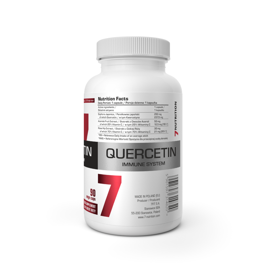 QUERCETIN 90CAPS. 7NUTRITION