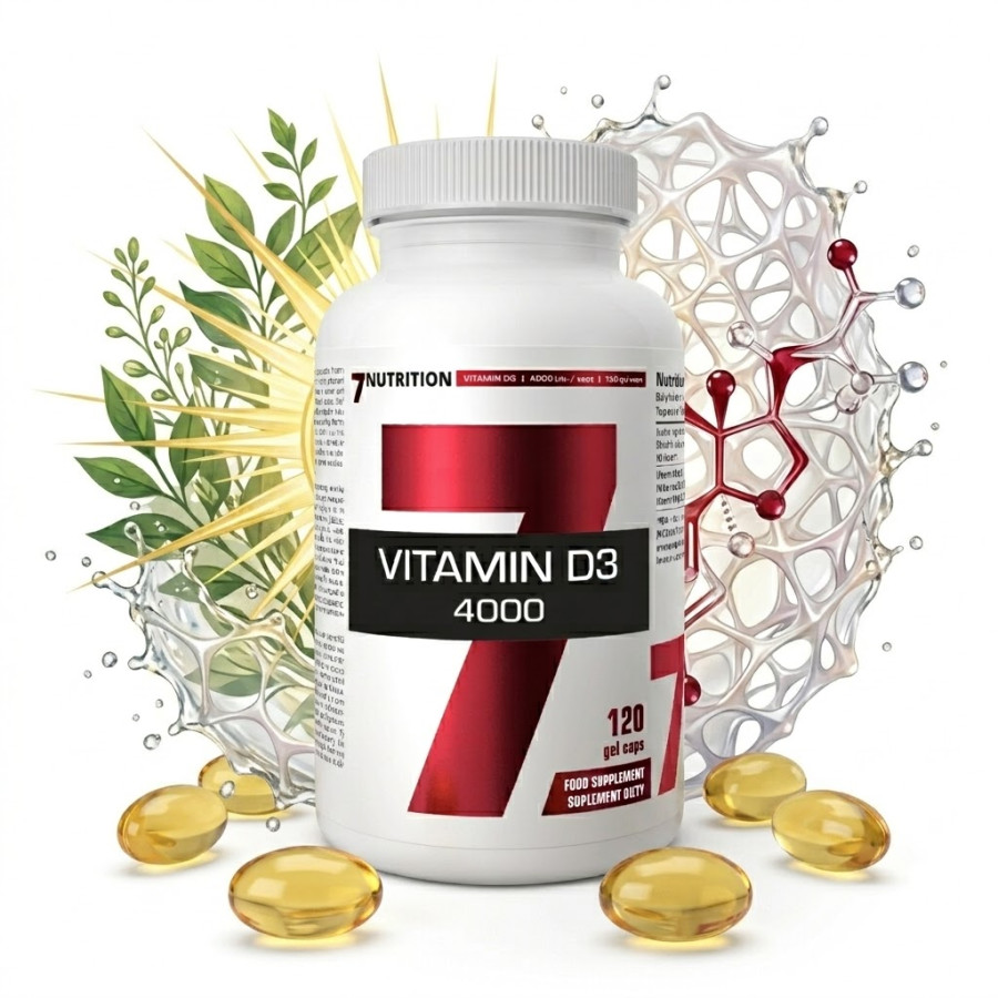 VITAMIN D3 4000 120CAPS. 7NUTRITION