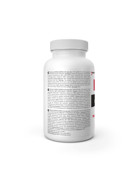 VITAMIN B-COMPLEX 60CAPS. 7NUTRITION
