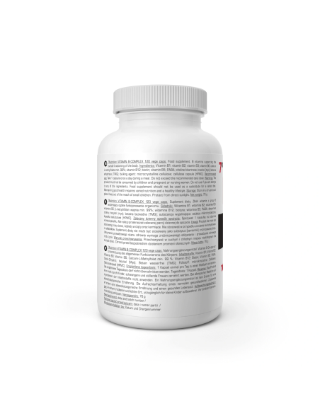 VITAMIN B-COMPLEX 120CAPS. 7NUTRITION