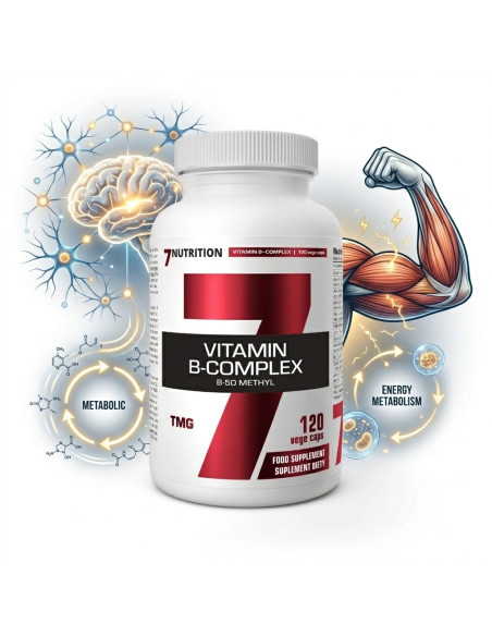 VITAMIN B-COMPLEX 120CAPS. 7NUTRITION