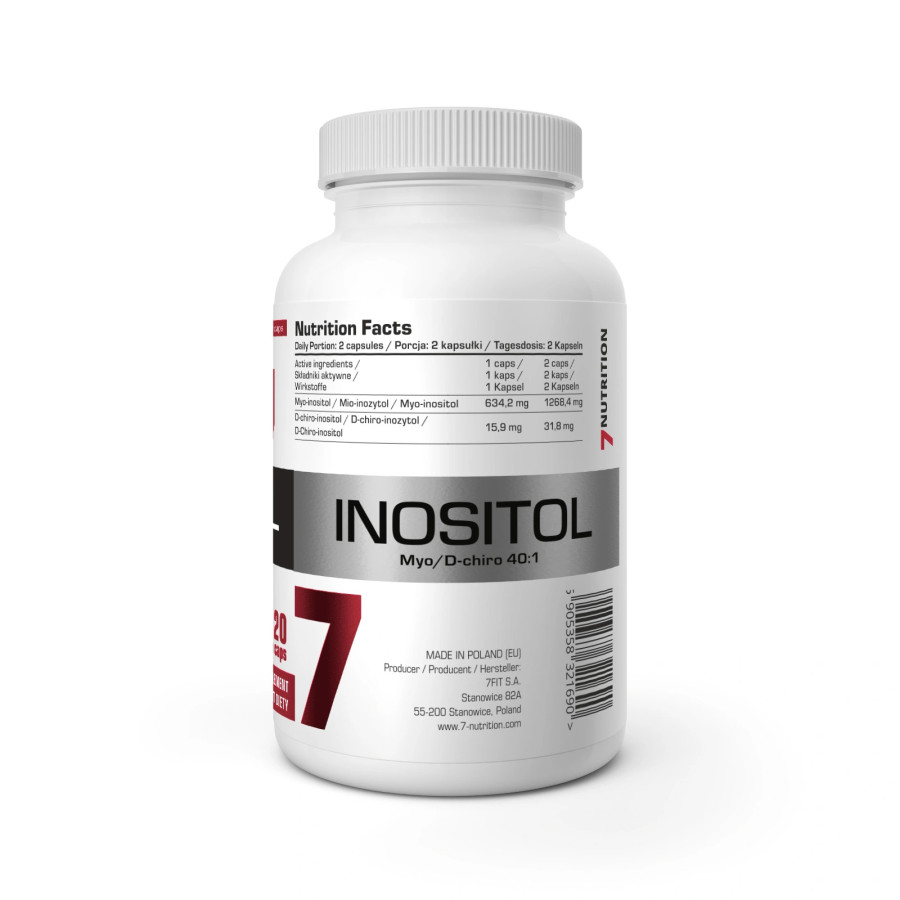 INOSITOL 120CAPS. 7NUTRITION