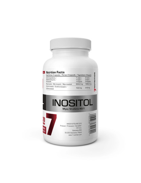 INOSITOL 120CAPS. 7NUTRITION
