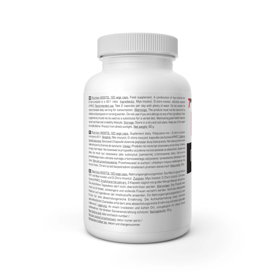 INOSITOL 120CAPS. 7NUTRITION