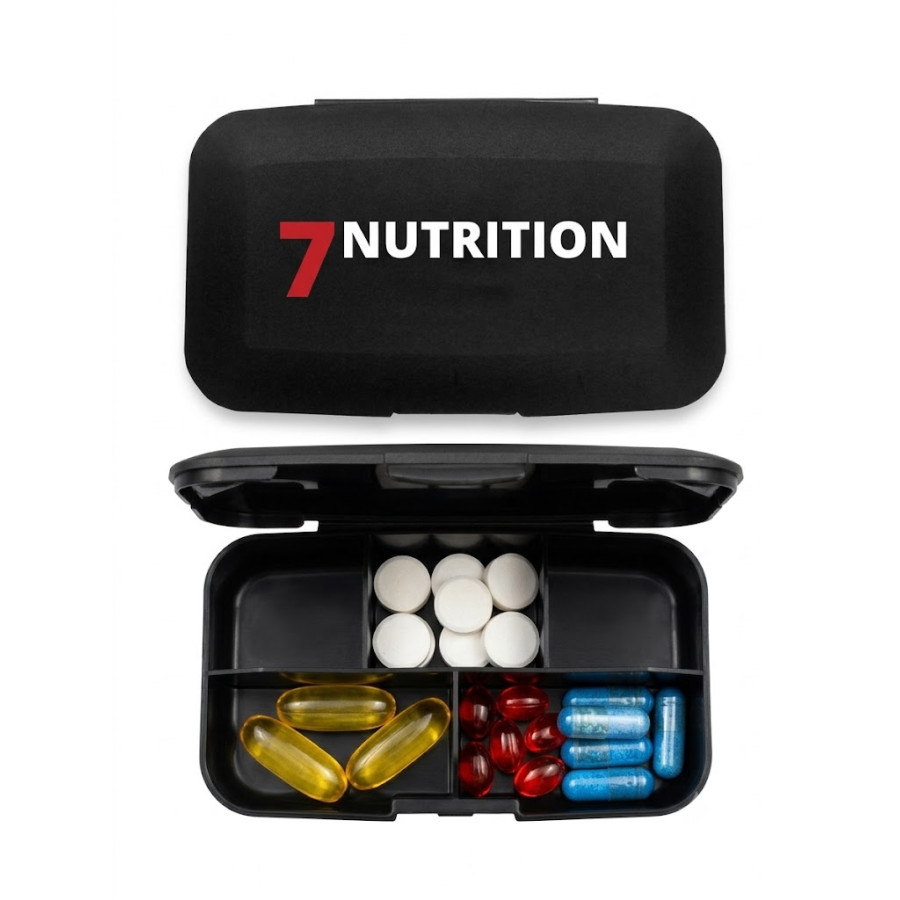 Pastillero rectangular 7Nutrition | 5 compartimentos